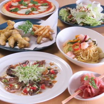 For an easy banquet! Standard course with 2 hours of all-you-can-drink Piat plan 3,980 yen