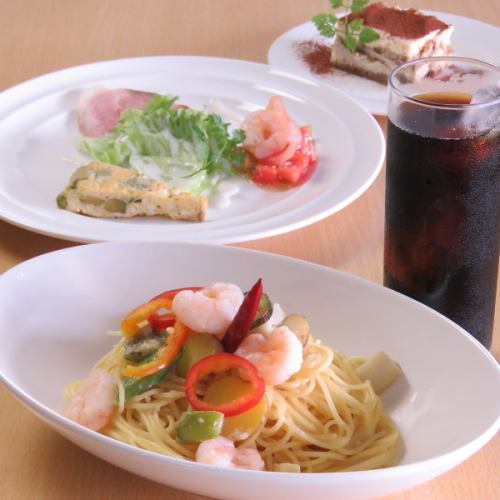 [Lunch] Pasta set ☆