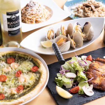 选用千叶县产食材的高级套餐，爱上贝类和蔬菜的炸猪排也是千叶市的无农药产品。
