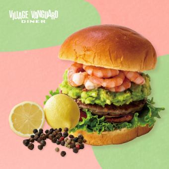 エビアボカドバーガー（レモンペッパー）