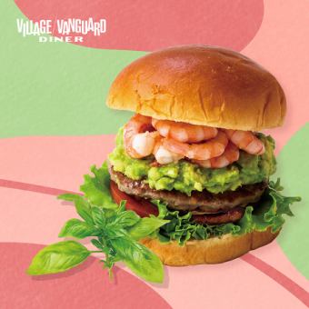 エビアボカドバーガー（バジル）