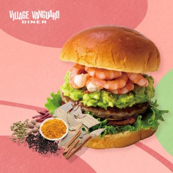 エビアボカドバーガー（ケイジャン）