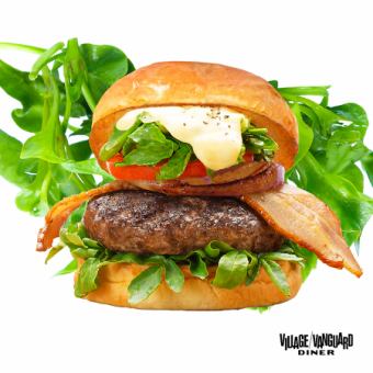 クレソン和牛チーズバーガー