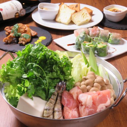 鍋料理もございます♪