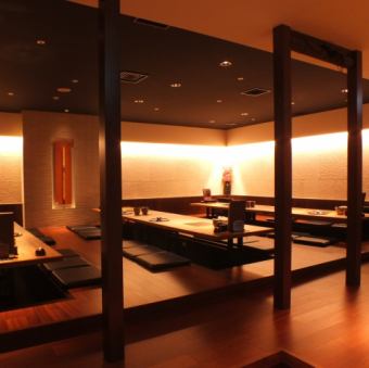 All kinds of banquets can be held at this tatami room!