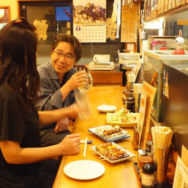 Sake to drink in bright and vibrant stores is exceptional ★ Counter seats and table seats can be used according to the number of people and use scenes.