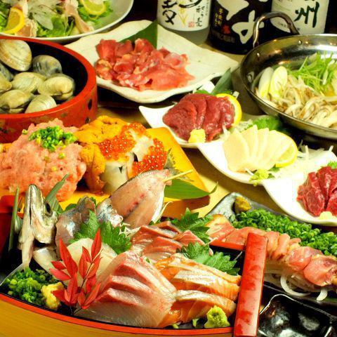 【每天限定3組】五花肉鹹相撲火鍋套餐2小時無限暢飲7道菜品3500日元