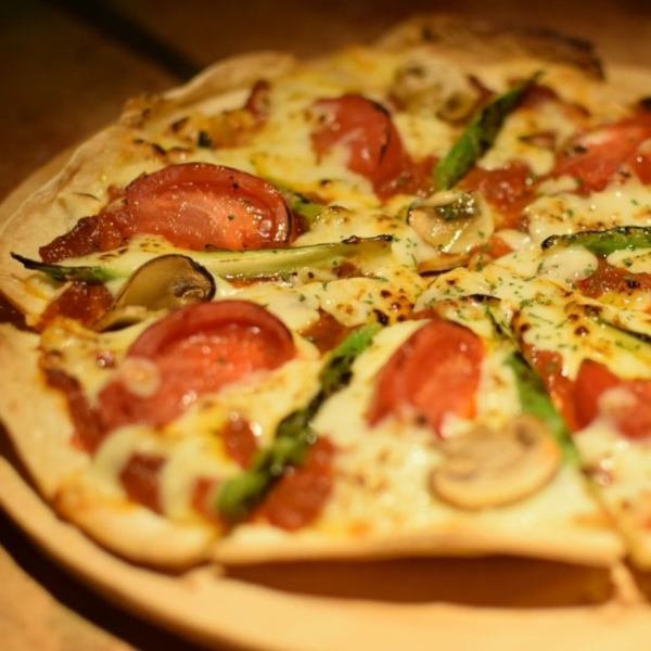 湘南エリアの野菜や食材をふんだんに使用した本格PIZZA★