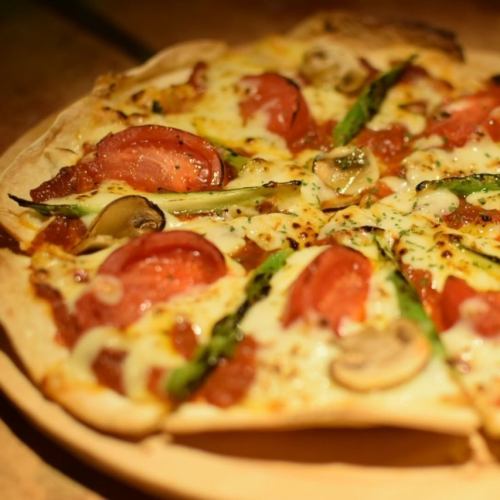 湘南エリアの野菜や食材をふんだんに使用した本格PIZZA★