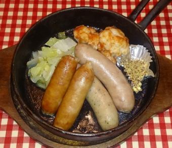 ソーセージ 盛り合わせ