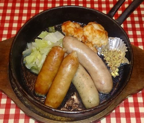 ソーセージ 盛り合わせ
