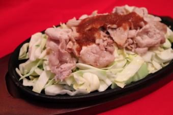 豚のじゅうじゅう焼