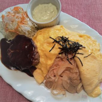 明太オムスパ
