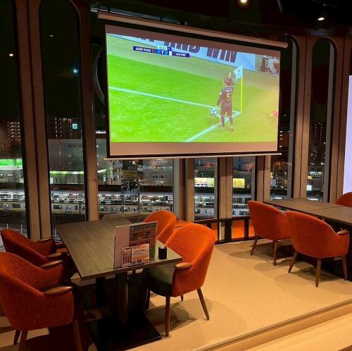 大型スクリーン☆