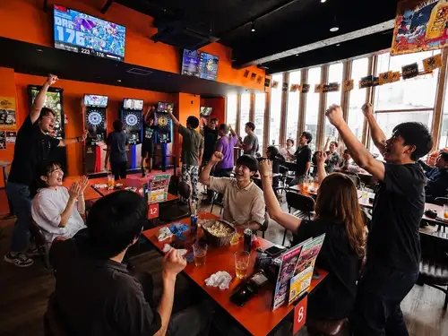 ダーツフロアのみの半貸し切りも可能！友達や同僚とダーツのミニトーナメントの開催も可能です。ぜひお気軽にご相談ください。