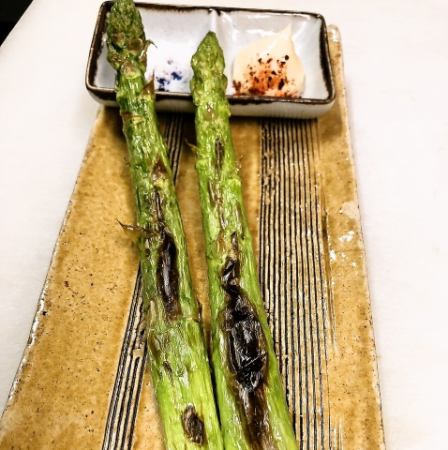 アスパラ焼き