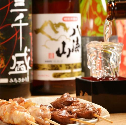 Each store also offers carefully selected sake