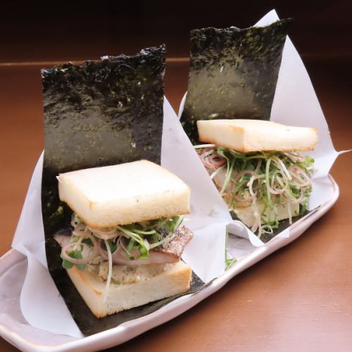 自製鯖魚鯖魚三明治