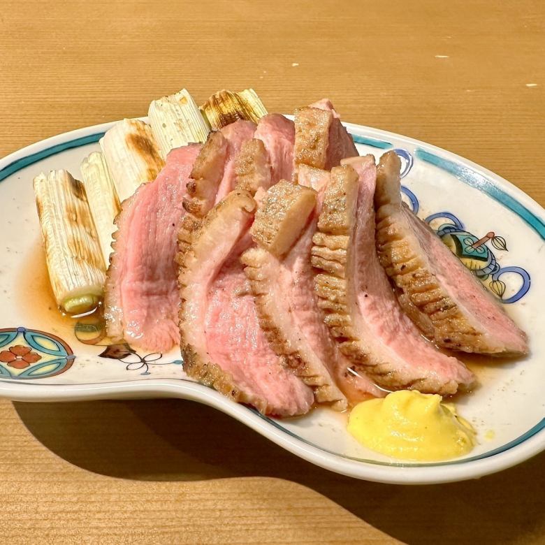 鴨ネギ炭火焼き