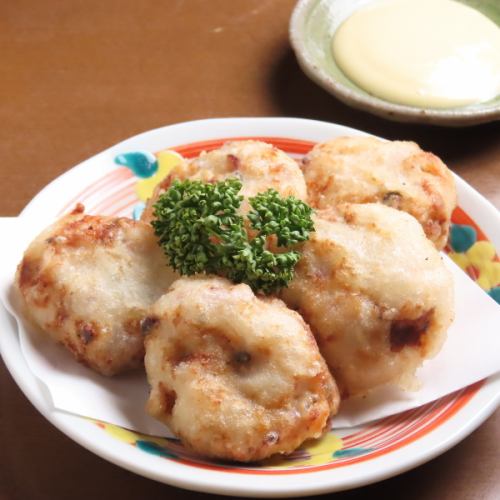 手作り赤いかナゲット