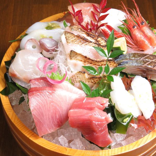日本海的恩賜！ “刺身桶”