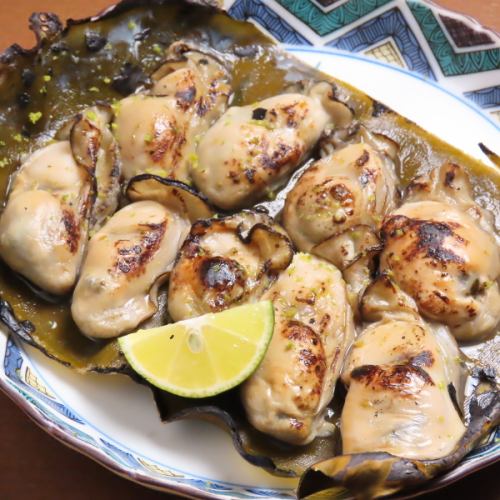 能登牡蠣昆布焼き