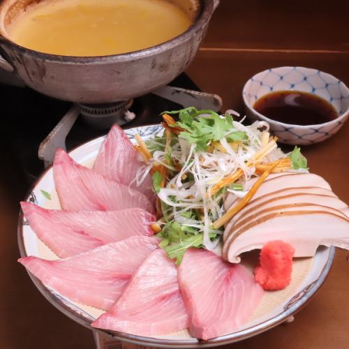 脂乗り抜群！鰤しゃぶ鍋