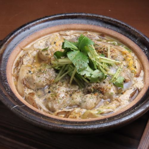 能登牡蠣柳川鍋　