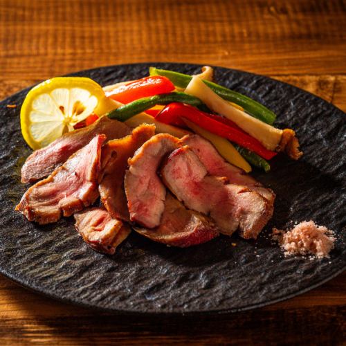 厚切り牛タンの炙り焼き