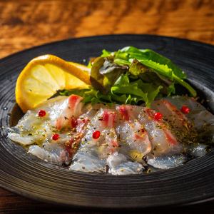 鮮魚のカルパッチョ