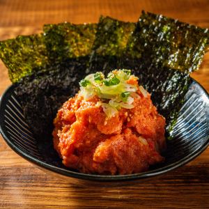 ネギトロユッケwith韓国のり