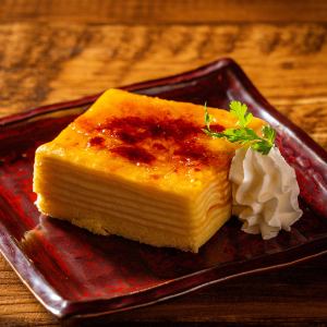 ミルクレープのカタラーナ