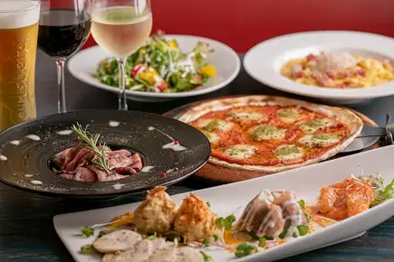 月ー木曜日限定!120分飲み放題付き!サクッと食べて飲めるお得な【カジュアルコース】全7品