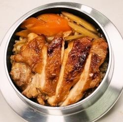 照烧小鸡锅饭