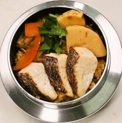 천연 참돔의 가마솥