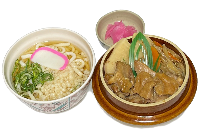 Chicken Gomoku Kamameshi Bento + Mini Udon Set