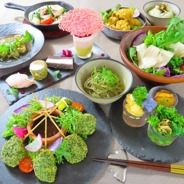 料理のみ【有名ホテル出身シェフ監修】厳選した逸品が勢揃い◎百花宴会コース9品3,500円（税込）