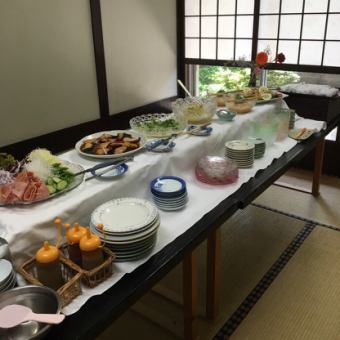 Let's enclose delicious dishes of Totsuya everyone ♪ Spring Viking course