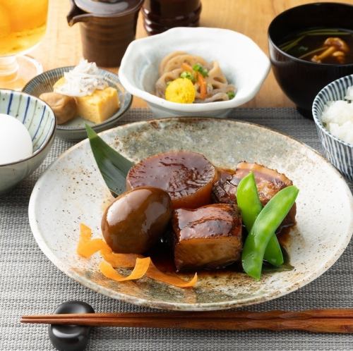 ほろほろ豚角煮定食