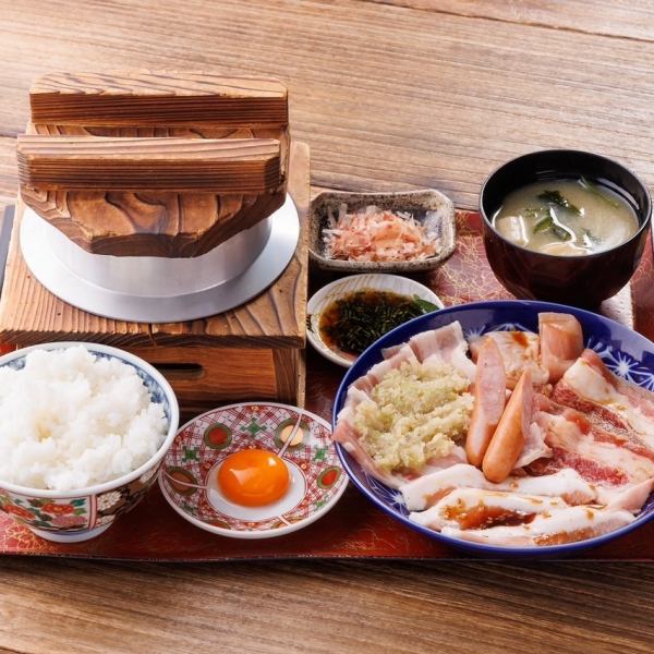 很滿足！烤肉套餐！