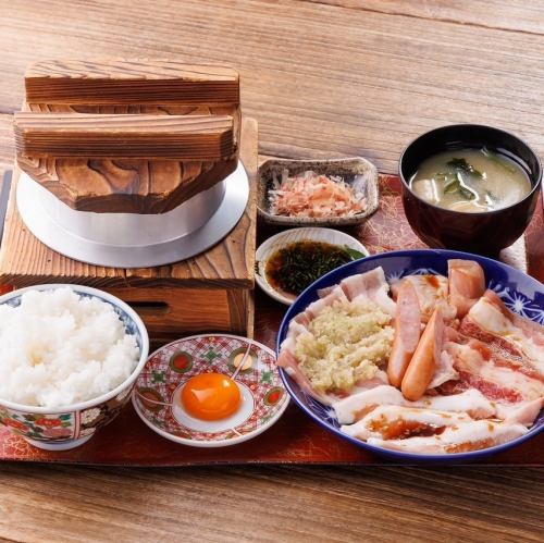大満足!焼肉定食！