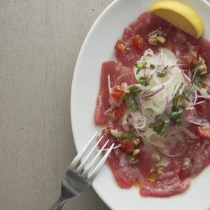 Tuna carpaccio