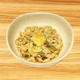 Mixed Chicken Skin with Ponzu Sauce