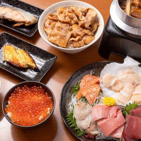 平日限定！90分飲み放題付おすすめ宴会コース　お通し・お席代無し！