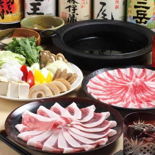 Black pork sukiyaki