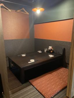 [Perfect tatami room for family gatherings] Tatami room seats available from 4 people♪