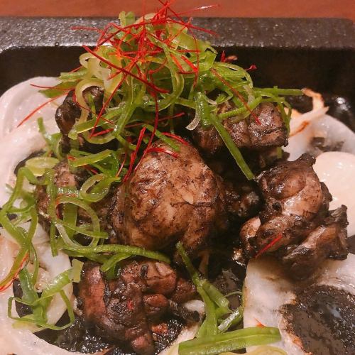 Tsukuba chicken charcoal grilled black