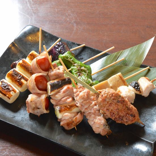 Ebisu Town 1F! Enjoy the special skewers.