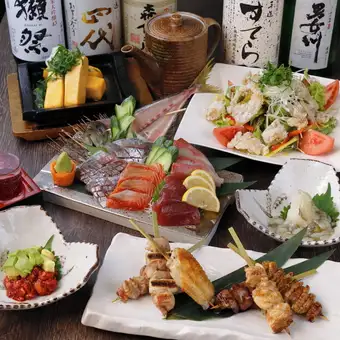【2時間飲み放題付き】お料理充実！宴会プラン5500円