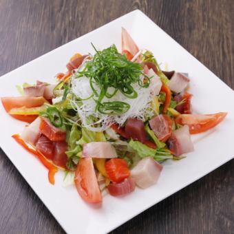 海鲜日式沙拉